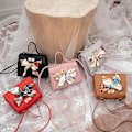 Miniatyrbild 2 av 5: Dam Handväska i PU-läder, Axelremsväska - Dam Crossbody Väska Tote Satchel Plånbok Pink