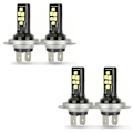 Pikkukuva 1 / 5: 4x H7 Led -ajovalot lähivalot polttimot 60000lm 6000k 220w viileä valkoinen