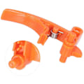 Miniatyrbillede 5 af 5: Gasspjæld, let at udskifte, plast, høj pålidelighed, plæneklipperdele til Stihl Fs38 Fs45
