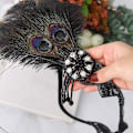 Pikkukuva 2 / 5: 1920-luvun hiuspanta, Crday Feather Crystal Vintage Roaring 20's Headpiece -lisävarusteet