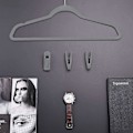 Miniatyrbillede 5 af 5: Fløjlsbøjle Clips, Buksebøjle Fløjlsclips, Stærke Fingerclips Perfekte Til Tynde Fløjlsbøjler (20stk)