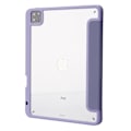 Miniatyrbillede 4 af 4: Tablet Cover til iPad Pro 12.9-tommer (2021)/(2020)/(2018) Auto Wake/Sleep Origami Stand PU Læder + Akryl Cover Purple