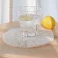 Miniatyrbillede 4 af 4: Håndlavede Macrame-glasunderlag, 2 stk. Boheme-glasunderlag