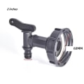 Miniatyrbillede 1 af 6: IBC tank adapter - IBC kobling - IBC forbindelse - IBC tank adapter black faucet