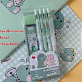 Pikkukuva 1 / 5: Zoecor Kawaii Mekaaninen Lyijykynä Sarjakuva | Koulutarvikkeet Mekaaniset Lyijykynät - Kawaii - 4pencil 1Refills
