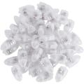 Pikkukuva 1 / 7: 50 kpl/setti LED Mini Valo Vedenkestävä LED-Ilmapallovalot Paperilyhtyyn, Kukkakoristeisiin Hääjuhliin Halloweeniin Jouluun Juhlaan ja Festivaali Koristeluun White