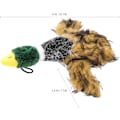 Miniatyrbilde 5 av 5: And Squeaky Duck Dog Toys for Small Dogs Plush Dog Toys (Brun)