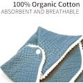 Miniatyrbild 3 av 4: Baby Drool Bibs 8 Pack Baby Bibs För Pojkar Flickor Justerbar Baby Bibs Set För Tandsprickning Och Dreglande, Mjuk Absorberande, Multi-use Scarf Bibs