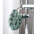 Miniatyrbild 2 av 7: Badsvamp för vuxna, 5 stycken Ryggskrubbare Mesh Stretchiga Flätor Duschsvamp Mjuk Exfolierande Massagesvamp