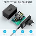Pikkukuva 6 / 6: Verkkolaite Switch/OLED/Lite-konsolille – PD-pikalaturi (USB Type-C, 15V/2.6A) – Tukee TV-tilaa
