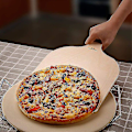 Miniatyrbild 3 av 4: Träpizzasked, pizzasked för pizzor, pajer, bröd Hs