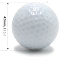 Miniatyrbillede 2 af 5: 6 stk. LED golfbolde lyser op golfbolde golfbold glødende i mørket golfbolde til nattræning og golf langdistanceslag