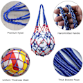 Miniatyrbild 3 av 5: Boll Nätväska, 2 st Bärbar Mesh Bollväska Boll Nät Förvaring Mesh Väska Volleyboll