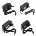 Miniatyrbild 3 av 5: 12v 1a 2a 3a 4a 5a 6a 8a 10a Ac/för Dc Adapter Switch Strömförsörjning Laddare För Led Ljusremsor Cctv Router 5.5x2.1-2.5mm Hane Kontakt Us/uk/eu/au P