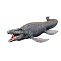 Miniatyrbillede 1 af 5: Realistisk stor Mosasaurus-model Livagtig dinosaurmodel Figur Playset Model