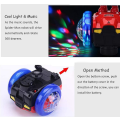 Miniatyrbillede 4 af 5: Dansende Spider-man Robot Legetøj, Spin Robot Interaktivt Legetøjsbil Med Farverige Blinkende Lys & Musik, Interaktivt Lærende Gavelegetøj Til 3 4 5 6 7 Y