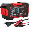 Batteriladdare - EMS - 12V/24V 8A - Smart - Bärbar - LCD-skärm