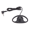 Miniatyrbilde 2 av 4: Enkeltsidig headset hodetelefon øretelefon 3,5 mm plugg for bærbar PC Skype Voip Icq