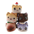 Miniatyrbillede 4 af 4: Aphmau Meow Meows Plys Aphmau Plys Legetøj Gave Til Børn 25cm Black cat