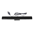 Miniatyrbilde 3 av 4: Sensor Bar Trådløs Mottaker Ir Signal Ray Usb Plugg Erstatning For Wii Fjernkontroll - Svart