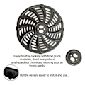 Miniatyrbilde 4 av 5: Perforert Hjemme Rack Erstatningsdeler Oppvaskmaskin Air Fryer Grillpanne Brett for 6QT Gourmia GAF698/G