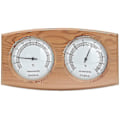 Miniatyrbillede 1 af 4: Saunatermometer 2 i 1 Træ Thermo-Hygrometer Termometer Hygrometer Damp Sauna Tilbehør