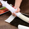 Miniatyrbillede 1 af 8: Sushi rulle rulle / gear til sushi hvid