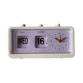 Mekanisk Väckarklocka Nyhet Flip Clock Skrivbord Digital Klocka med Kalender Klocka Heminredning Retr