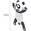 Pikkukuva 6 / 7: Ihastuttavat kirjanmerkit, hauskat 3D-sarjakuvaeläimet Kirjanmerkit Lukeminen Kirjanmerkit Opiskelijoille Toimistotarvikkeet Luova lahja Ihanteellinen pojille ja tytöille Panda
