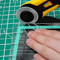 Miniatyrbillede 6 af 6: 4 stk. firkantede quiltelinealer (12,5”/ 9,5”/ 6”/ 4,5”) Syning Akryl lineal Antiskrid Metric lineal DIY Quilteværktøjer med klare trykte linjer til præcis