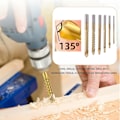 Miniatyrbild 4 av 5: 6 st HSS fräsborr set träborr borr set för trä metall K075