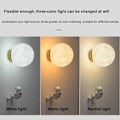 Miniatyrbilde 4 av 5: Innendørs VegglampeModerne Vegglampe 15CMMåne og Astronaut Design LED VegglampeInnendørs Vegglampe for Barnerom