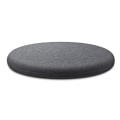 Miniatyrbillede 1 af 4: Rundt Memory Foam Pude Komfortabel Åndbar Polstret Skammelbetræk Vaskbar Måtte Til Hjem Soveværelse Dark Grey 40cm
