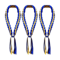 Miniatyrbillede 1 af 5: 3 stk. Graduerings Leis 2023 Bånd Leis Til Graduering Flettet Graduerings Leis Klasse Af 2023 Graduati