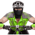 Miniatyrbillede 4 af 5: Balaclava til mænd - Airsoft maske - Ansigtsvarmer - Cykeltilbehør - Halsvarmer - Skimaske Balaclava - Ninja maske - One size - Sort