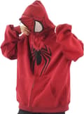 Dame Spider Hettegenser Y2K Oversized Full-Zip Grafisk Hettegenser – Kawaii Stil