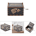 Miniatyrbild 5 av 5: Game Of Thrones Musikbox, Retro Stil Handvev Trä Musikbox Trä, Graverad Musikbox för Barn, Heminredning, Present(Game Of Thrones)