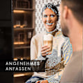 Miniatyrbillede 3 af 5: Design Latte Macchiato Glas (4 X 450ml) - Dobbeltvæggede Glas Lavet Af Borosilikatglas