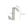 Miniatyrbillede 2 af 2: Have Rustfrit Stål Drivhus Glas W Z Type Clips -z(100 stk) Aespa