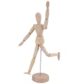 Miniatyrbillede 3 af 5: 5,5 tommer dukker træ led model skitse nips model menneskelige kunstner træ mannequin tegning mannequin model