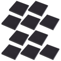 Miniatyrbillede 1 af 5: Sorte klæbende noter, 10 stk. Simple Sticky Notes Marker Flags Selvhæftende Memo Pads-k