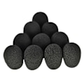 Miniatyrbilde 1 av 5: 10 stk headset erstatning skum mikrofondeksel for Razer Blackshark over hodetelefoner mikrofondeksel mikrofon vindskjerm headset skum