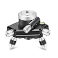 Miniatyrbild 1 av 2: 360° Lasernivåadapter, Meterfäste, Självnivellerande Linjehållare, Verktyg FT