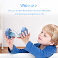 Miniatyrbillede 7 af 7: Timeglas Sand Timer, Sand Timer, Timeglas Børns Timeglas Timer Timeglas Sæt Farverigt Sandur Køkken Timer Blue 3 min