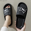 Miniatyrbilde 1 av 3: Badeslippers Herre Flip Flops Dame Nye Myke Eva Tykksålede Sandaler Sommersandaler Par Slippers Hjem Sklisikre Badesko A-2 40-41