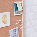 Miniatyrbild 3 av 3: Trycknålar, genomskinligt plasthuvud, stålspets, 100/200-pack Clear 200Pcs