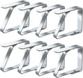 Dukklips 8 Pakke Rustfritt Stål Duk Klemmer Dukholdere 4cm x 8 Pack