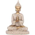 Miniatyrbillede 1 af 5: Håndlavet håndværk hjem ornament Buddha håndværk, udskæringsstatue, Buddha-statue, Buddha-figur til fødselsdagsgave til hjem til kontordekoration (en guld)