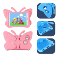 Miniatyrbilde 5 av 5: Butterfly Samsung Galaxy Tab A7 Lite 8.7 T220/t225 2021 Etui, Barnevennlig, Eva Mykt Skummateriale, Tykke Fire Hjørner, Kamerabeskyttelse, Støtsikkert Pink