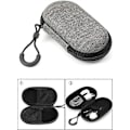 Miniatyrbilde 2 av 5: MP3-spilleretui, MP4-beskyttelsesdeksel, bærbar datakabel hodetelefonkabel USB-oppbevaringsveske, linduk, hard skall